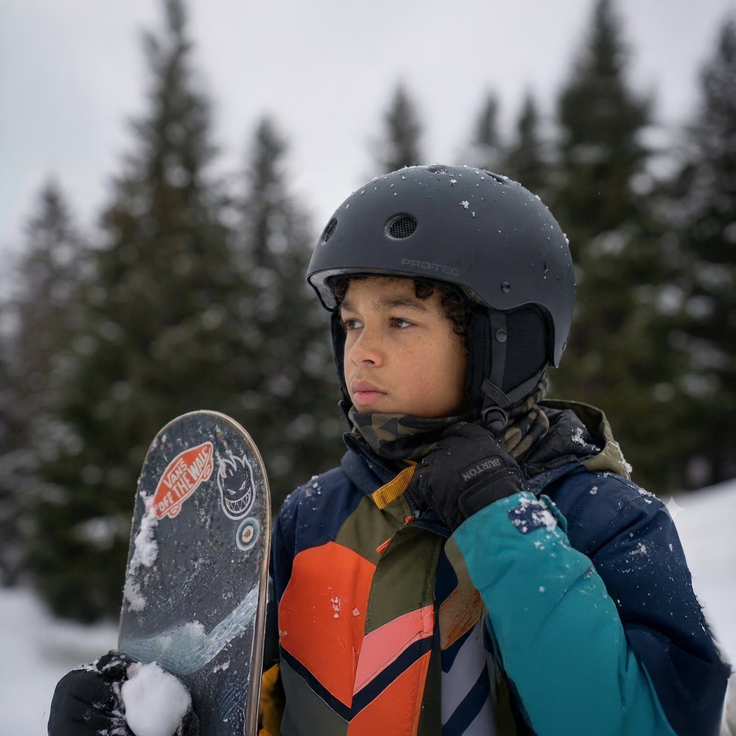 pro-tec-junior-classic-certified-snow-casque-enfant-stealth-black image 5
