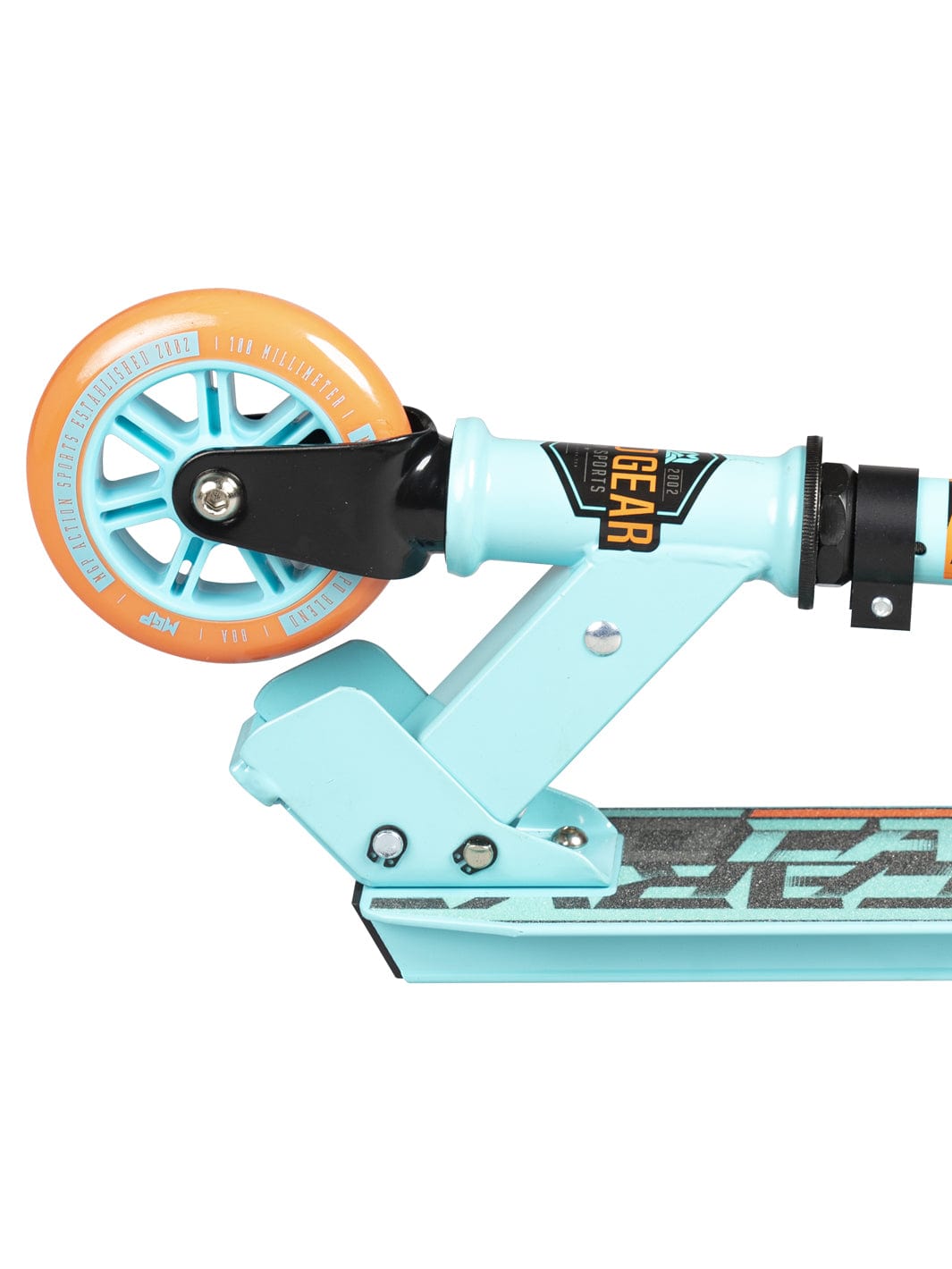 madd-gear-carve-100-trottinette-pliable-enfant-teal-orange image 2