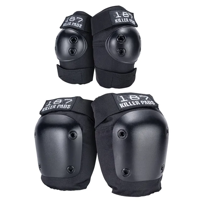 187-killer-pads-pack-genoux-et-coudes-combo-black image 1