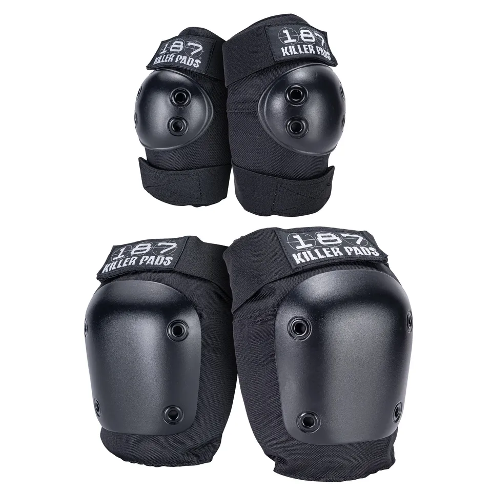 187-killer-pads-pack-genoux-et-coudes-combo-black image 1