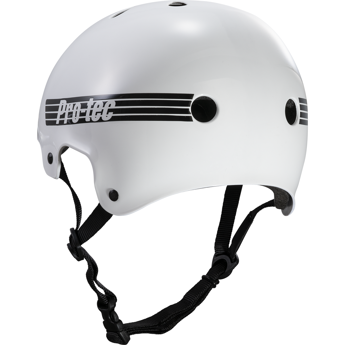 pro-tec-old-school-certified-casque-skate-gloss-white image 4