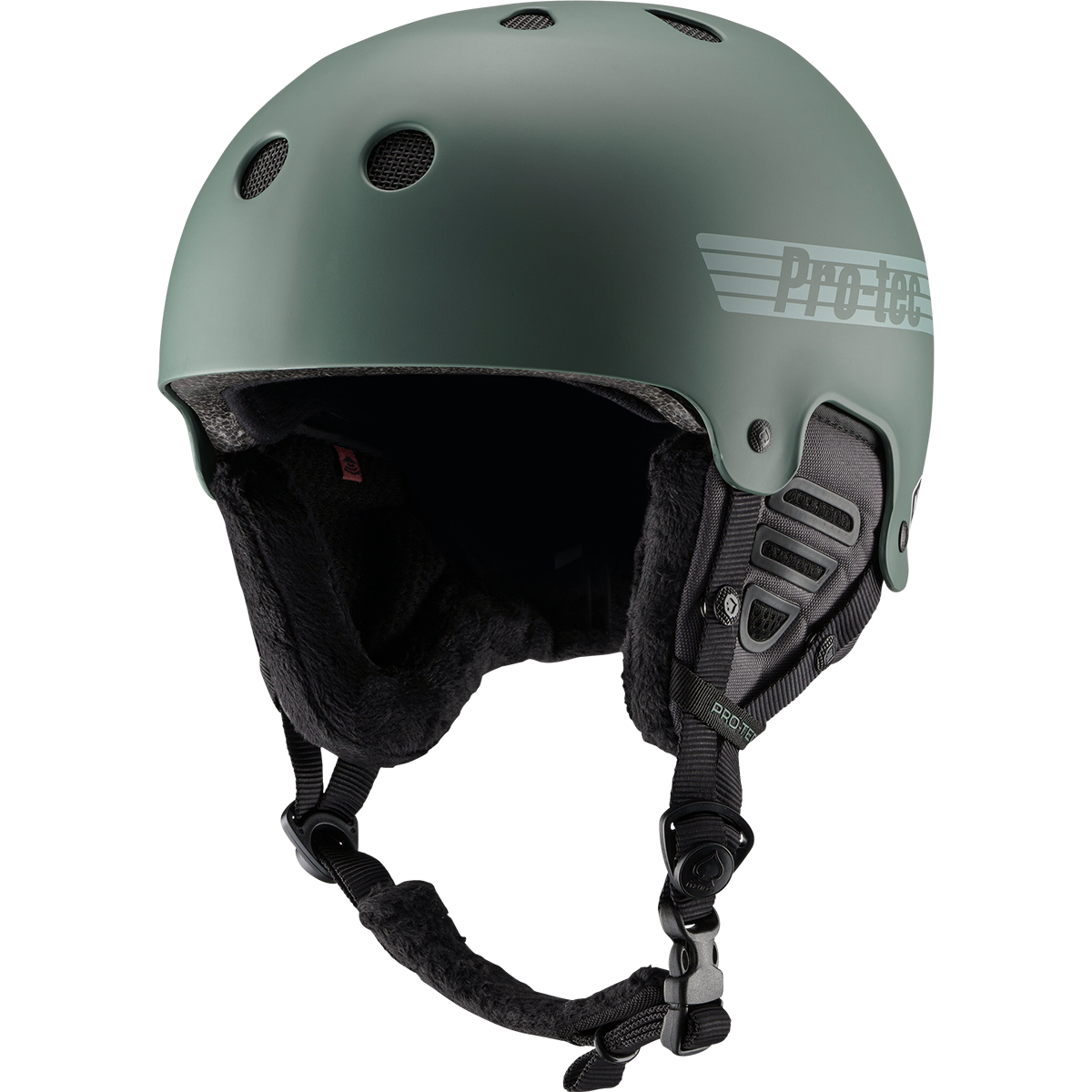 pro-tec-old-school-snow-avec-mips-casque-vert-mat-veridian image 3