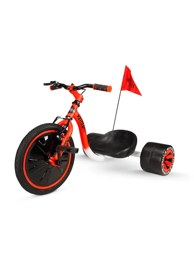 madd-gear-drift-trike-rouge-blanc-tricycle-drift-5-10-ans image 1