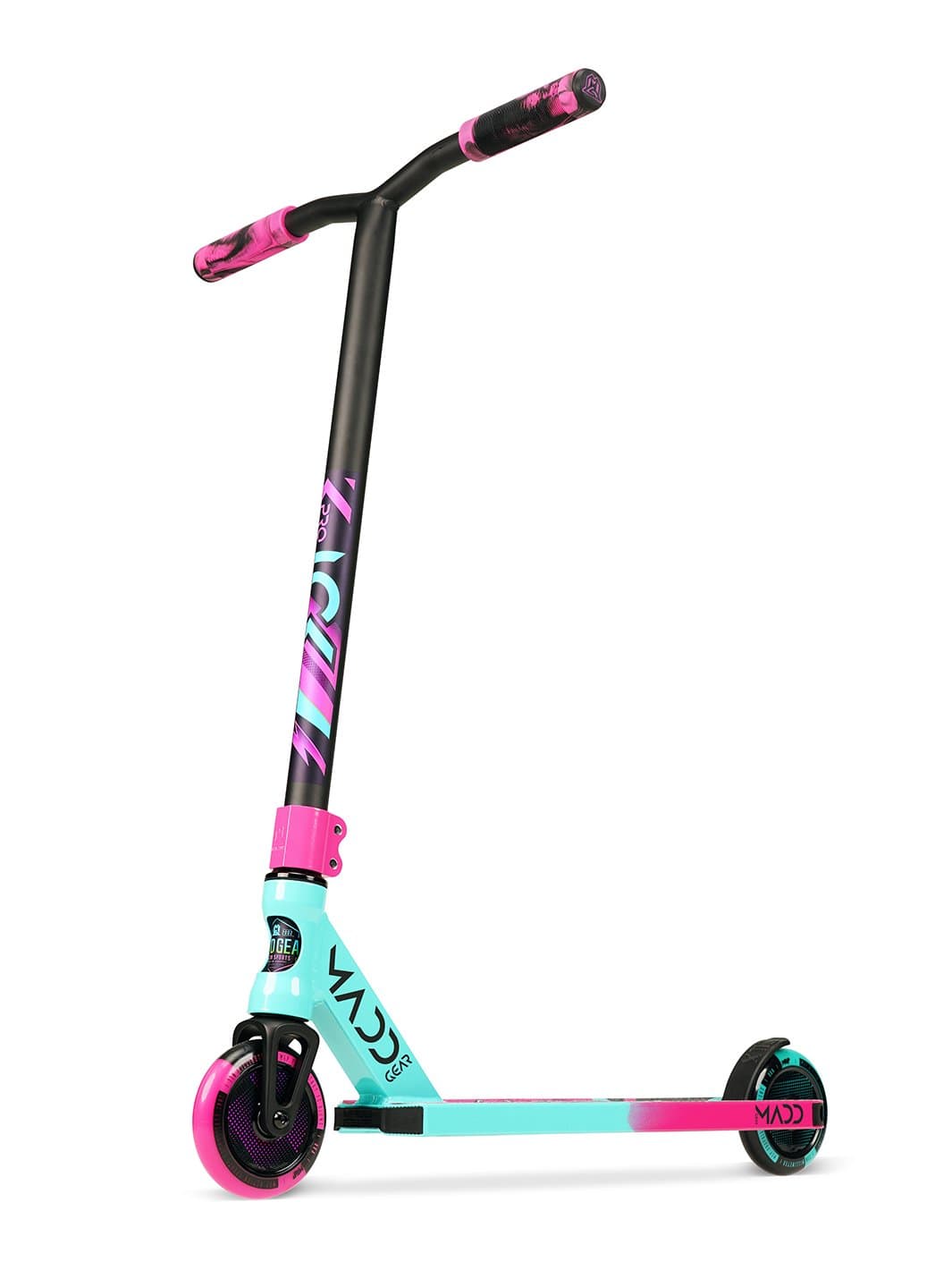 madd-gear-kick-pro-trottinette-freestyle-teal-pink image 6