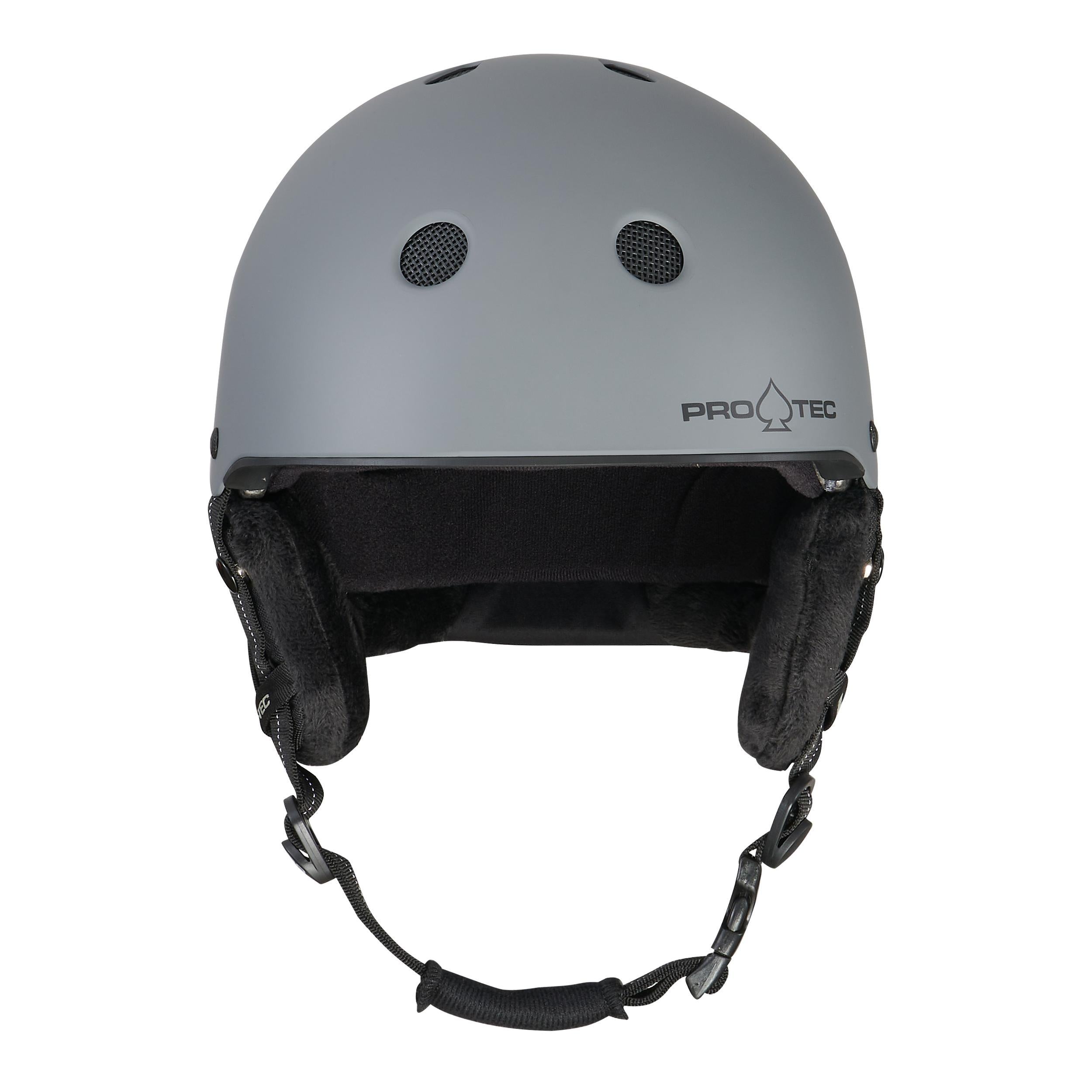 pro-tec-low-pro-snow-casque-certifi-gris-mat image 4