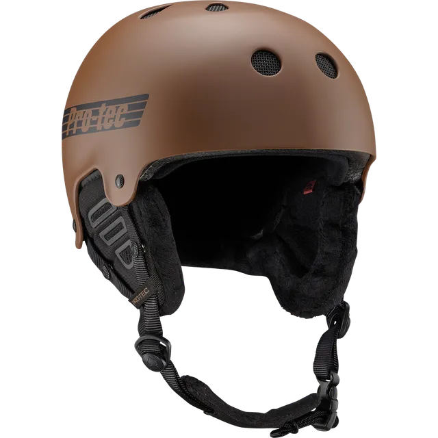 pro-tec-old-school-snow-mips-casque-ski-snowboard-matte-rust image 1