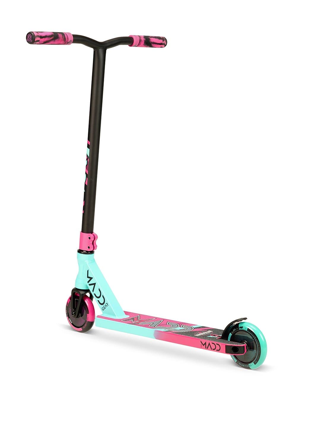madd-gear-kick-pro-trottinette-freestyle-teal-pink image 2