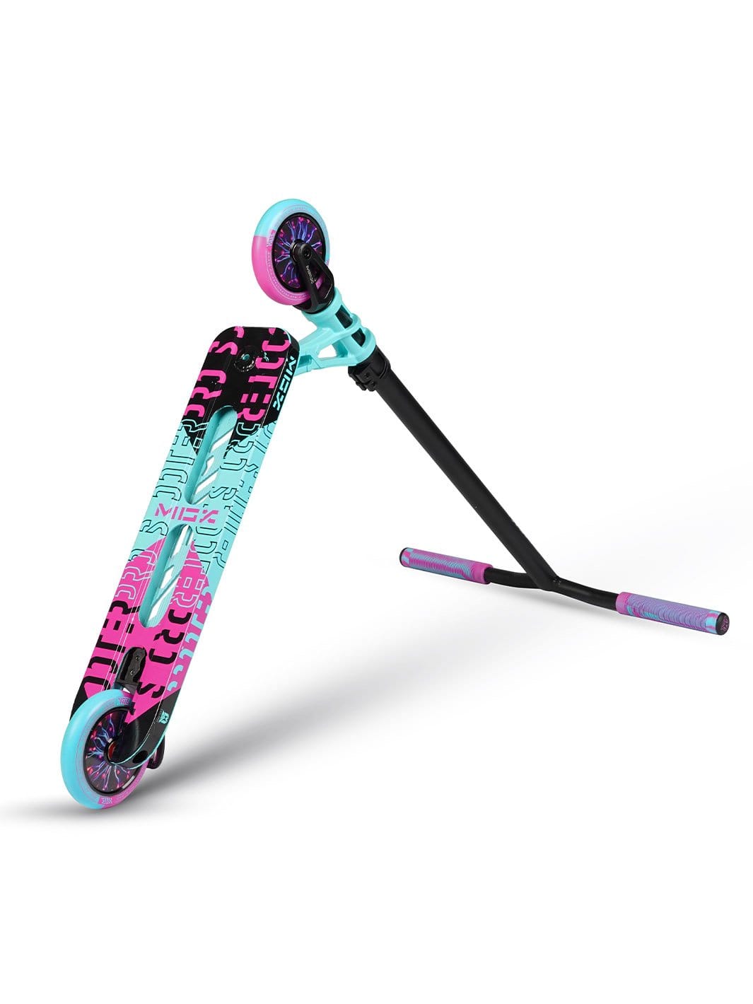 madd-gear-mgx-p1-trottinette-freestyle-teal-pink image 4
