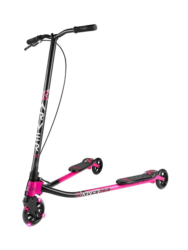 madd-gear-x-karver-pro-3-en-1-trottinette-noir-rose image 1