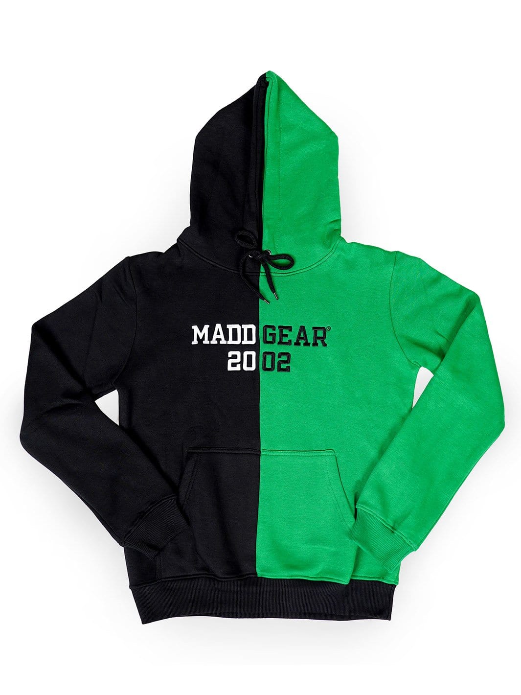madd-gear-mg-split-hoodie-black-green image 1