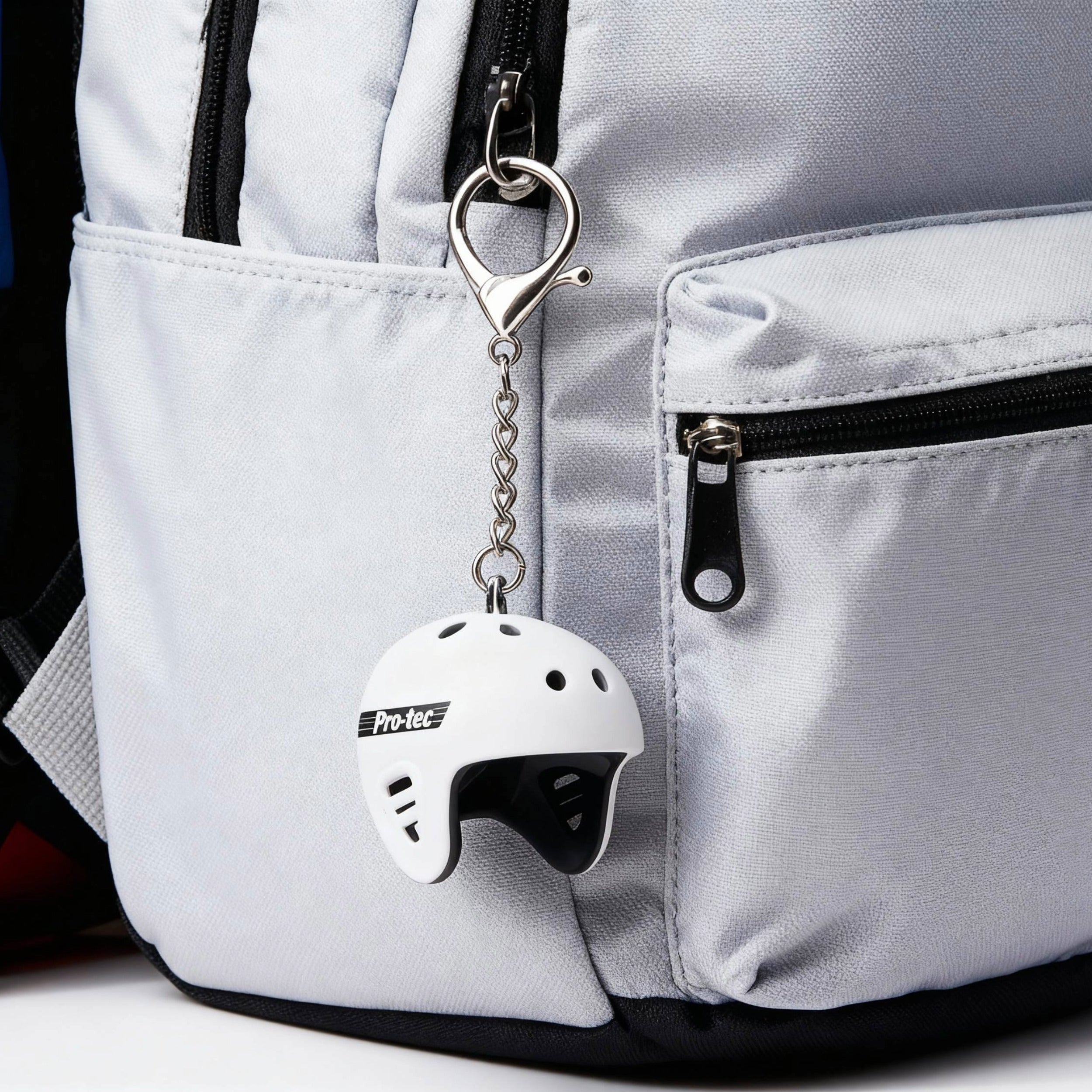 pro-tec-full-cut-porte-cl-s-mini-casque-blanc-mat image 2